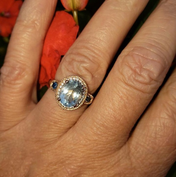 Levian Jewelry - Levian sea blue aquamarine ring Levian Jewelry - Levian sea blue aquamarine ring